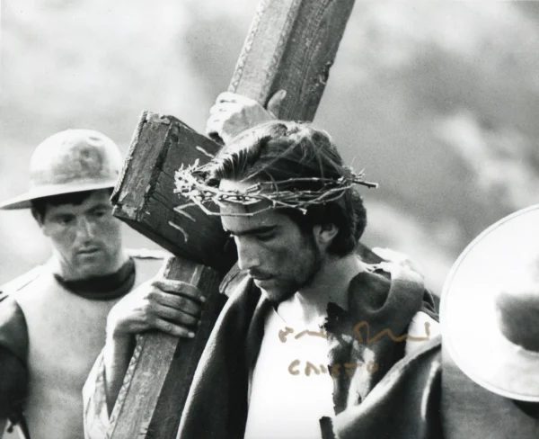 Enrique Irazoqui - Signed Photo - Il Vangelo secondo Matteo