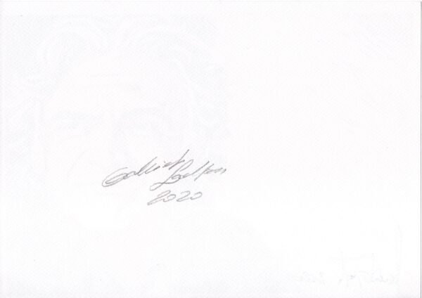 Riccardo Fogli - Signed Artwork - Italian Singer - Image 2