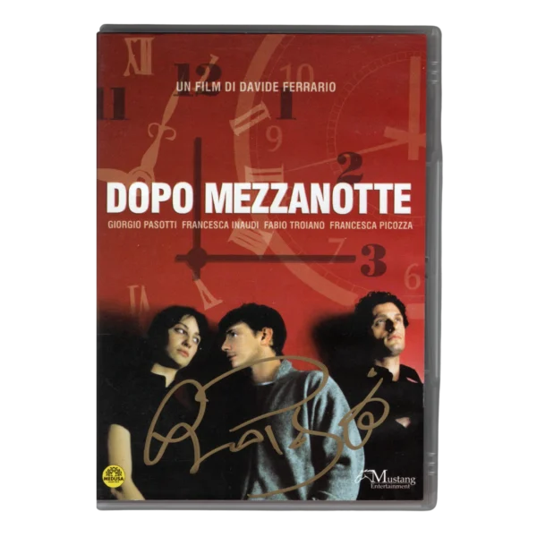 Giorgio Pasotti - Signed Dvd Cover - Dopo mezzanotte