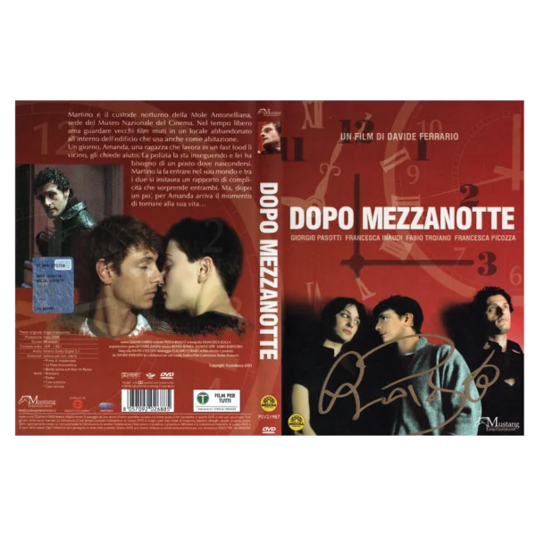 Giorgio Pasotti - Signed Dvd Cover - Dopo mezzanotte - Image 3