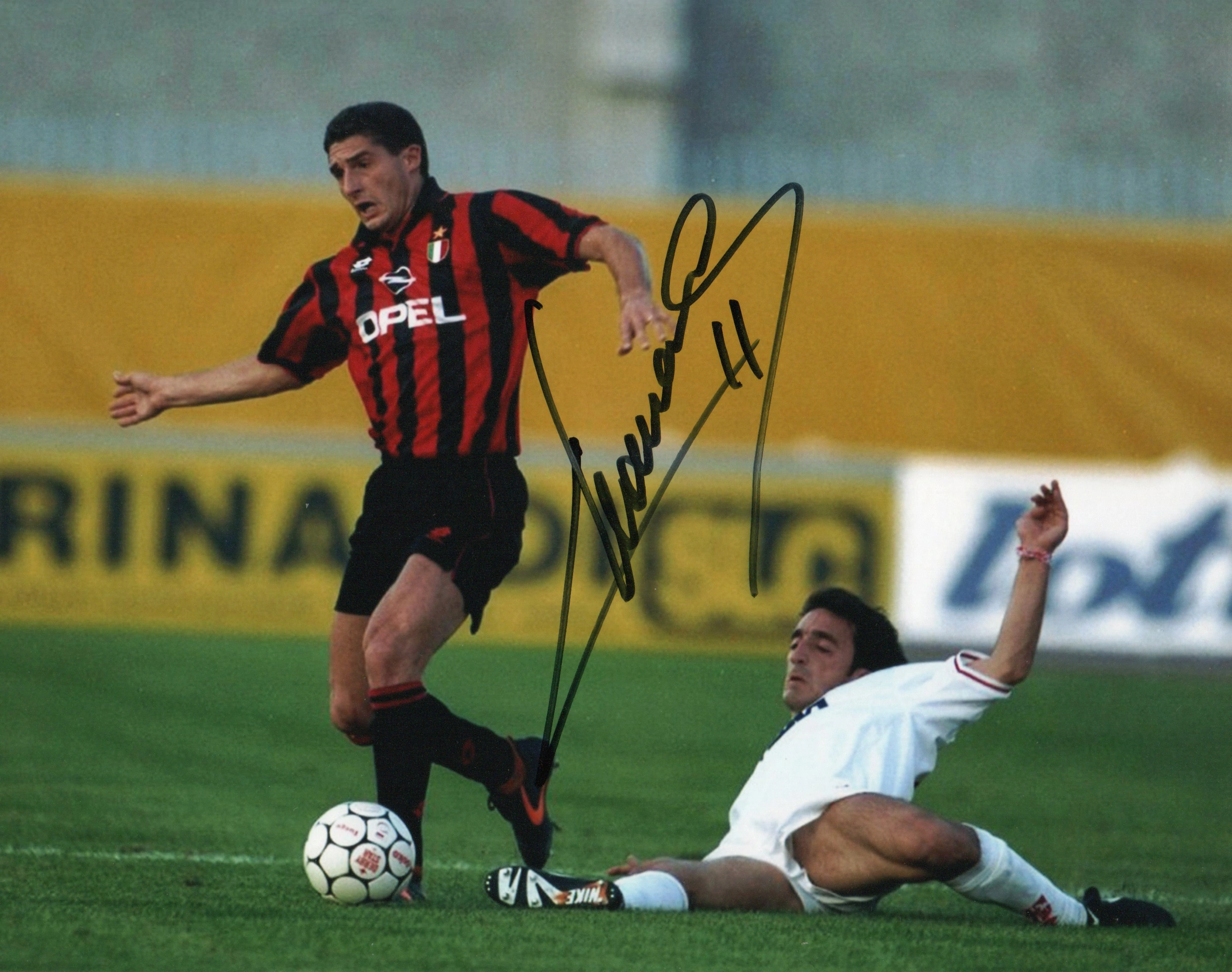 Daniele Massaro - Signed Photo - Soccer (Milan)