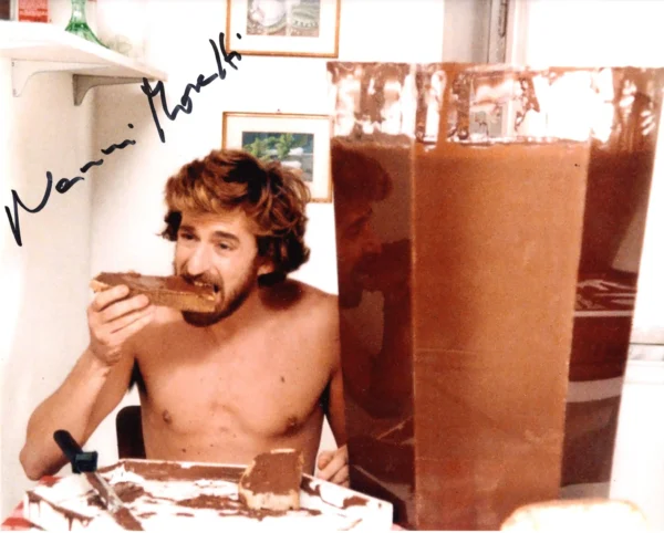 Nanni Moretti - Signed Photo - Bianca (Nutella scene)