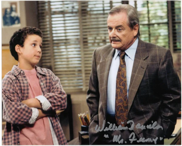 William Daniels - Signed Photo - Boy Meets World (Crescere, che fatica!)