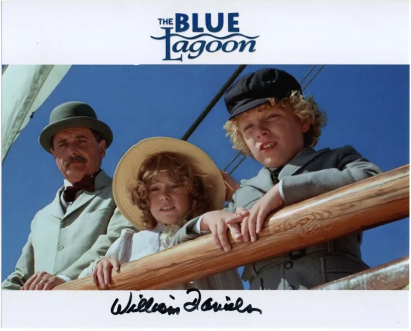 William Daniels - Signed Photo - Laguna blu (The Blue Lagoon)