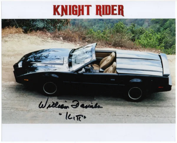 William Daniels - Signed Photo - Knight Rider