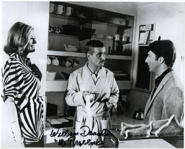 William Daniels - Signed Photo - Il laureato (The Graduate)