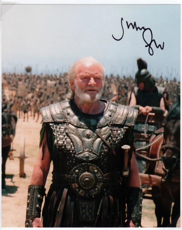 Julian Glover - Signed Photo - Troy