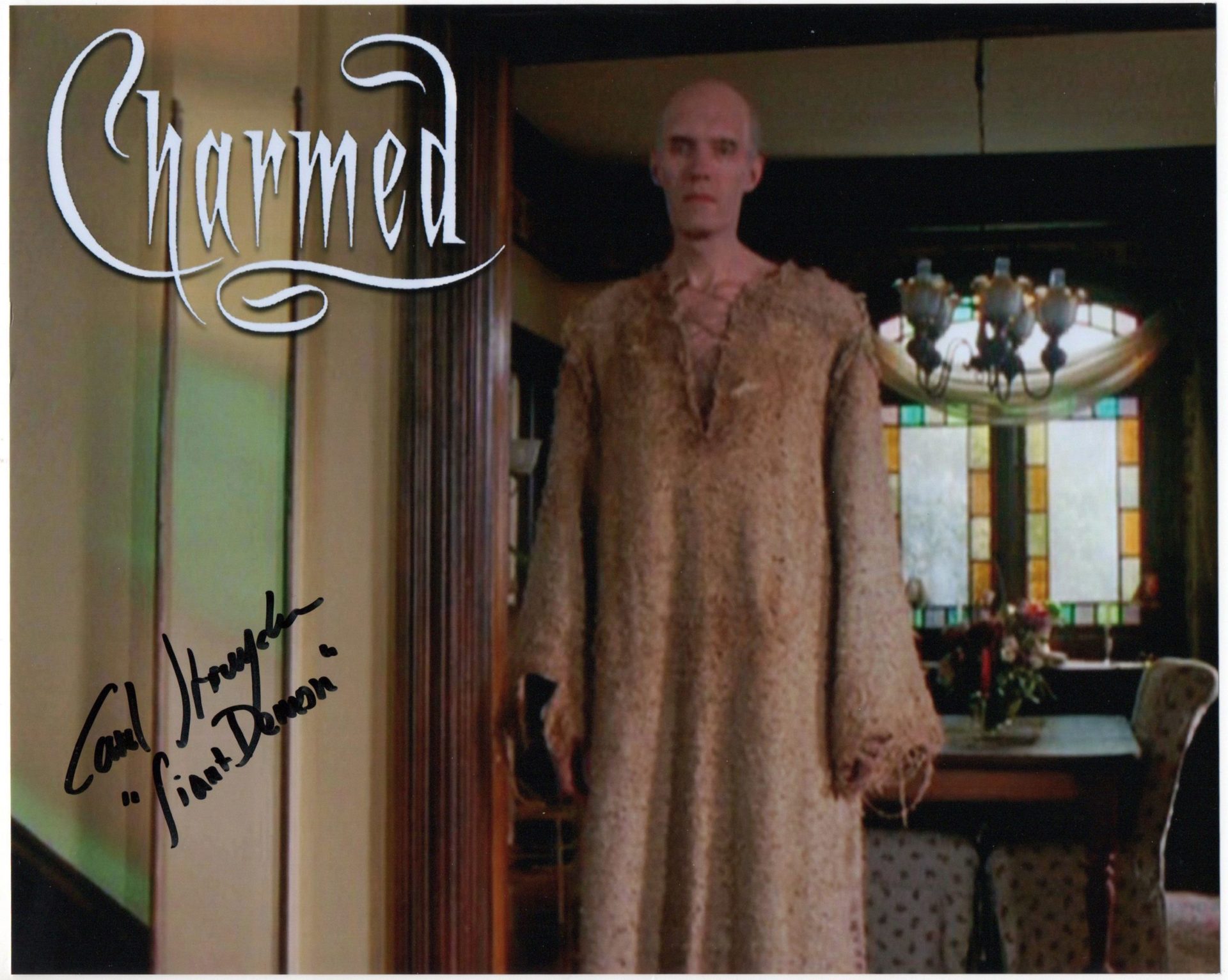 Carel Struycken Signed Photo Charmed Streghe Signedforcharity