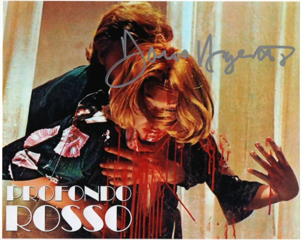 Dario Argento - Signed Photo - Deep Red (Profondo Rosso)