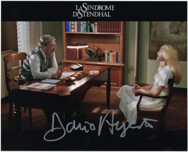 Dario Argento - Signed Photo - The Stendhal Syndrome ( La sindrome di Stendhal )