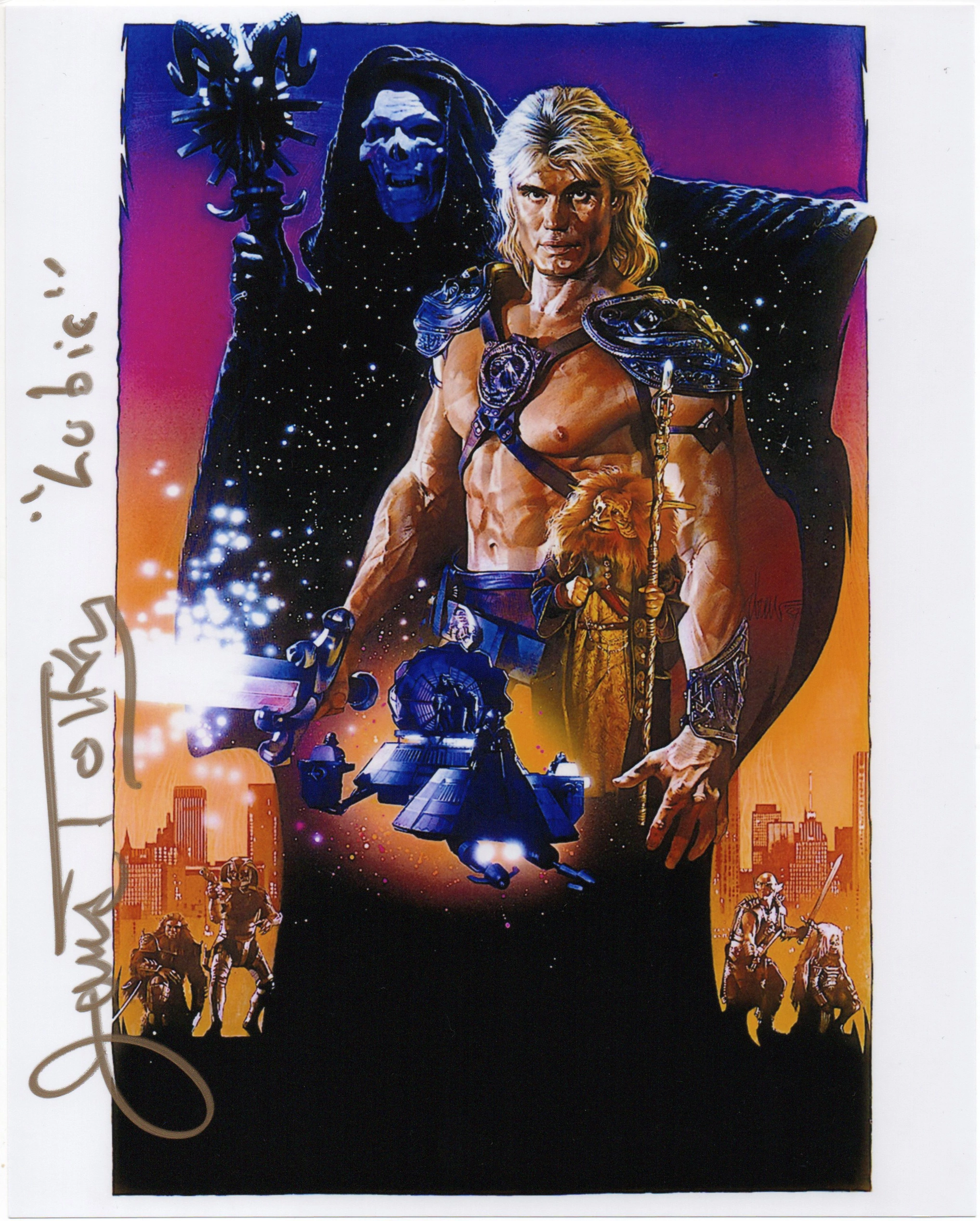 James Tolkan - Signed Photo - Masters of the universe