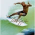 Kelly Slater Signed Photo Legendary Barrel Ride Surf Icon