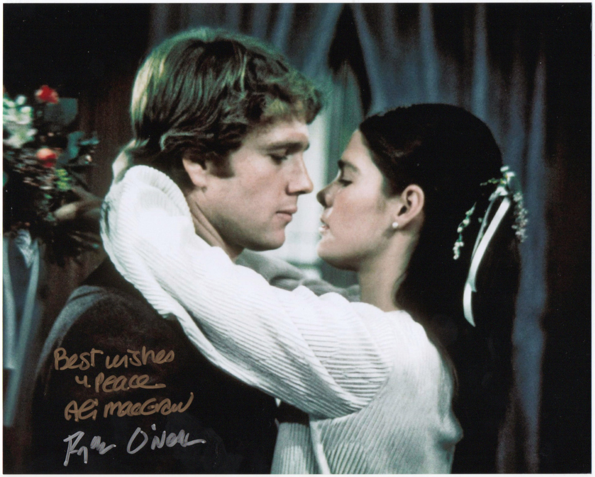 Ryan ONeal and Ali MacGraw – Signed Photo