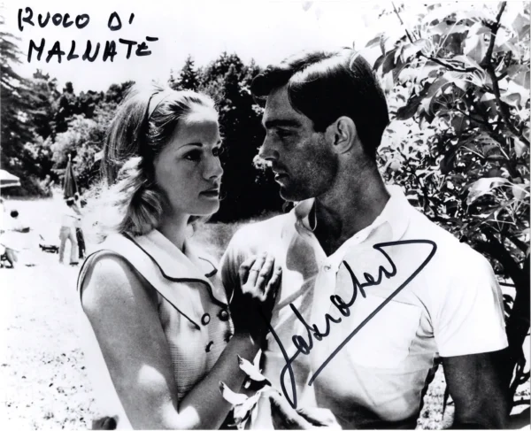 Fabio Testi - Signed Photo - The Garden of the Finzi-Continis (Il giardino dei Finzi Contini)