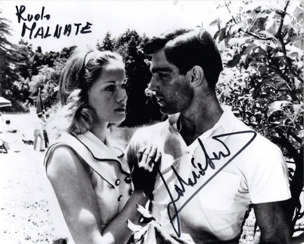 Fabio Testi - Signed Photo - The Garden of the Finzi-Continis (Il giardino dei Finzi Contini)