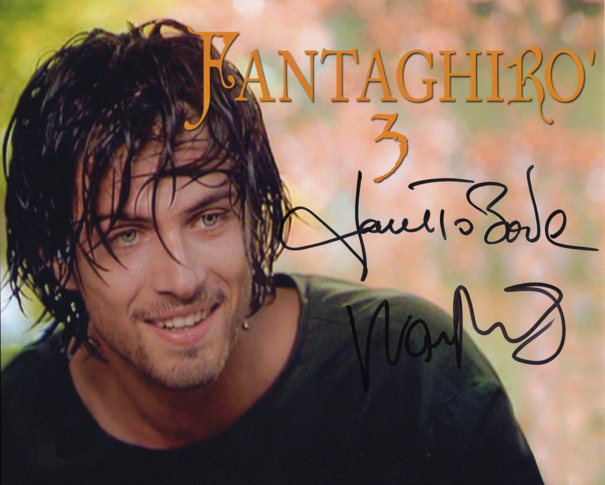 Lamberto Bava and Kim Rossi Stuart - Signed Photo - Fantaghirò 3