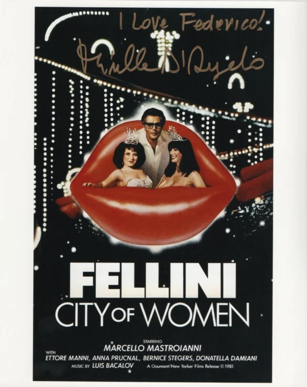 Mirella D'Angelo - Signed Photo - City of woman