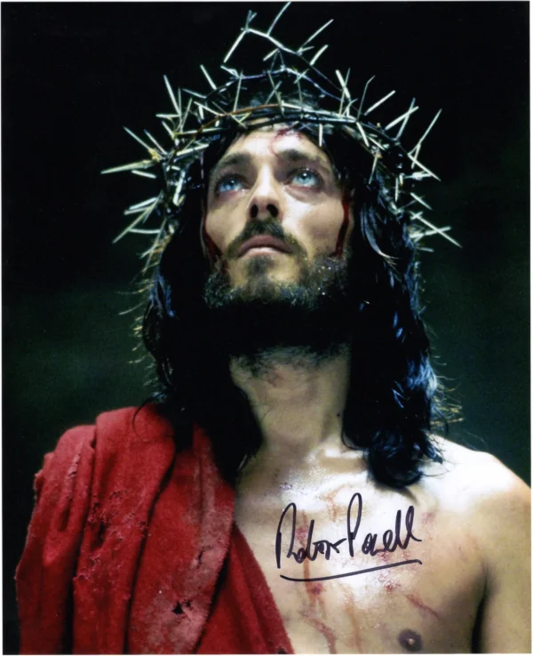 Robert Powell - Signed Photo - Jesus of Nazareth (Gesù di Nazareth)