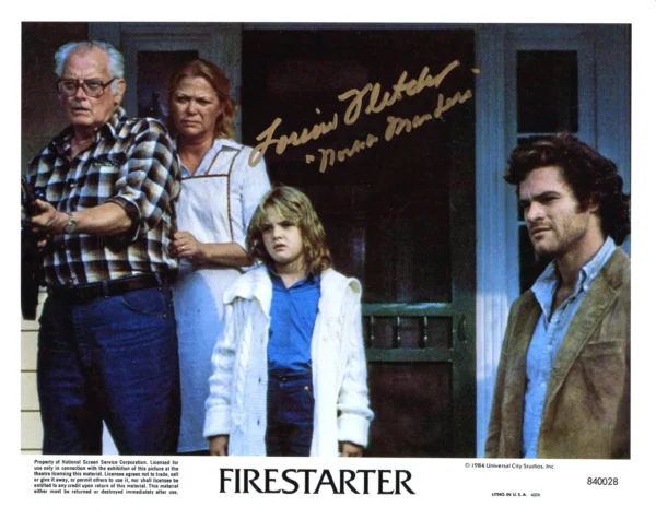 Louise Fletcher - Signed Photo - Firestarter