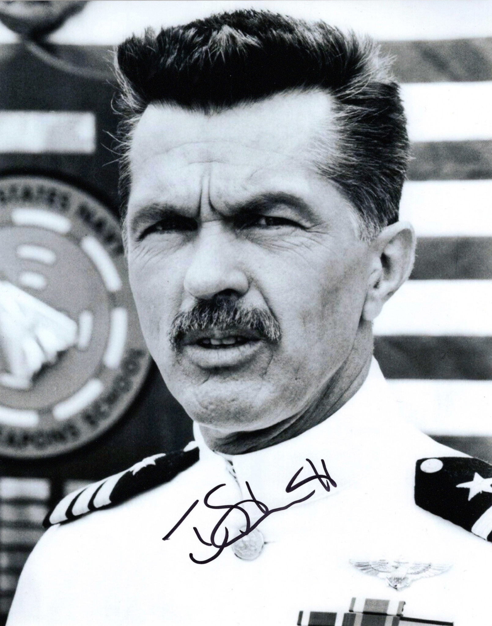 Tom Skerritt - Signed Photo - Top Gun - SignedForCharity