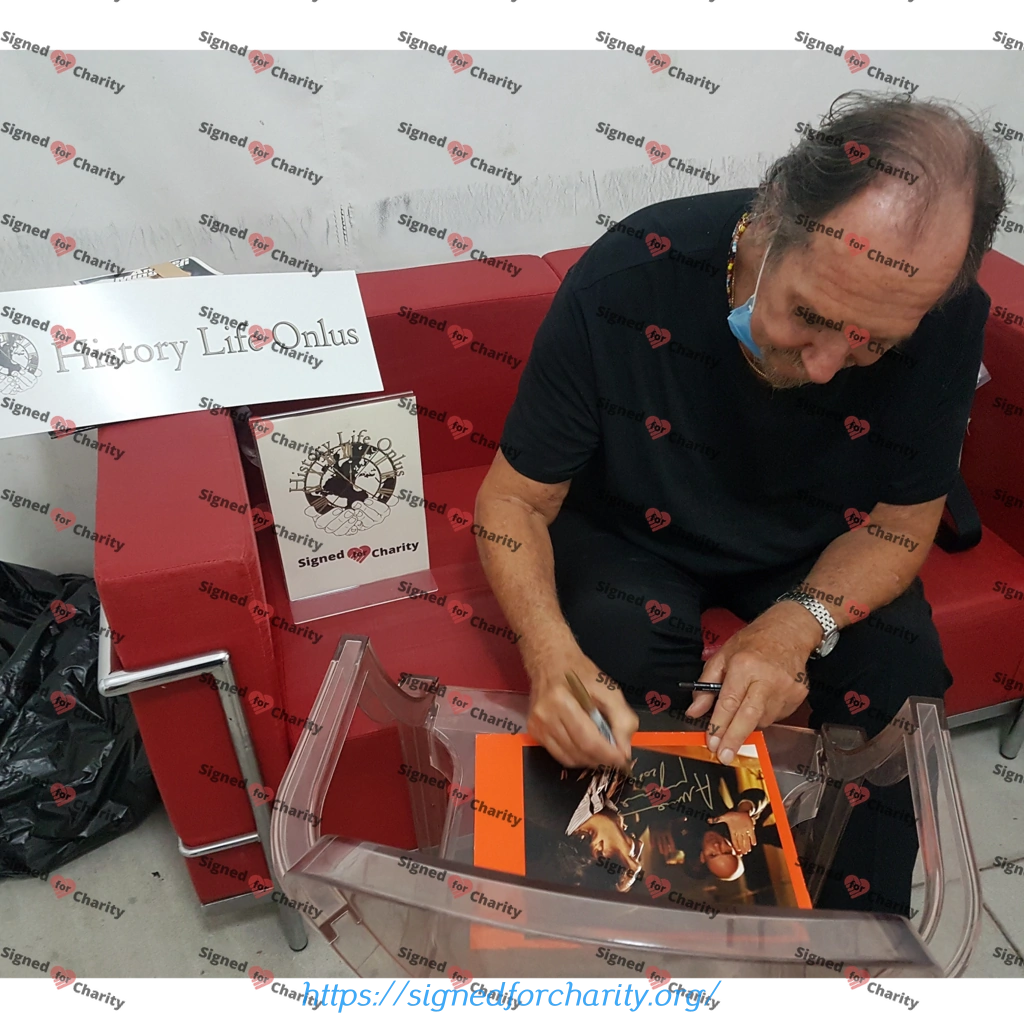 Andrea Mingardi - Signed Photo - Italian Singer