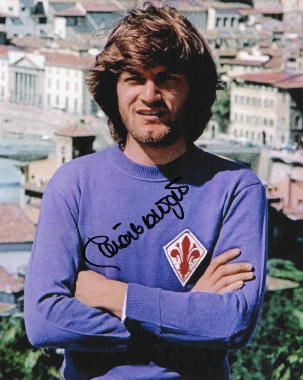 Giancarlo Antognoni - Signed Photo - Soccer (ACF Fiorentina)