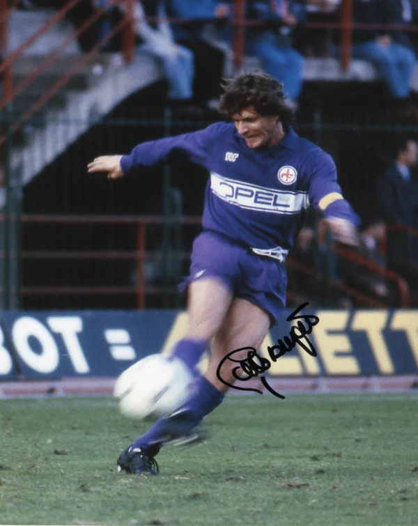 Giancarlo Antognoni - Signed Photo - Soccer (ACF Fiorentina)