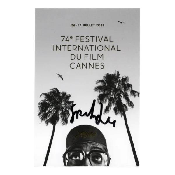 Spike Lee - Official Signed Postcard - The Cannes Film Festival