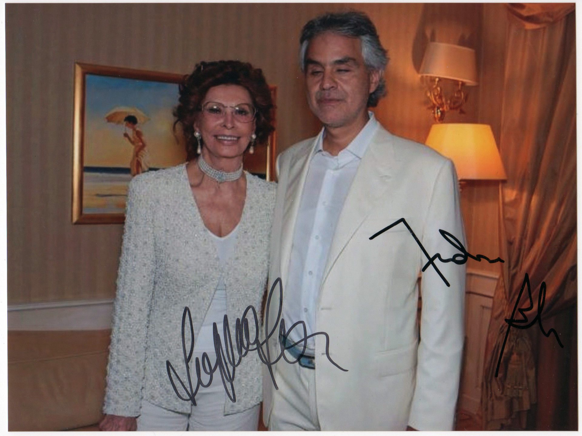 Sanremo 2013 - Amos e Andrea Bocelli 