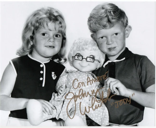 Johnny Whitaker - Signed Photo - Family Affair