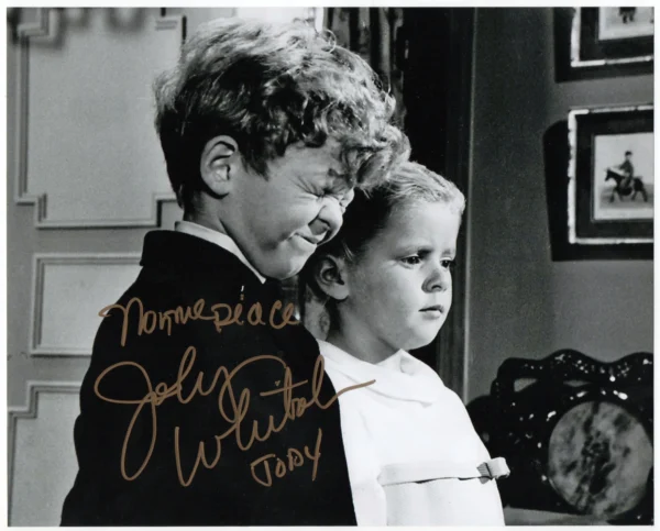 Johnny Whitaker - Signed Photo - Family Affair