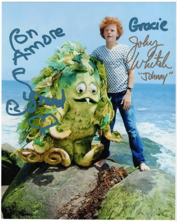 Johnny Whitaker - Signed Photo - Sigmund and the Sea Monsters