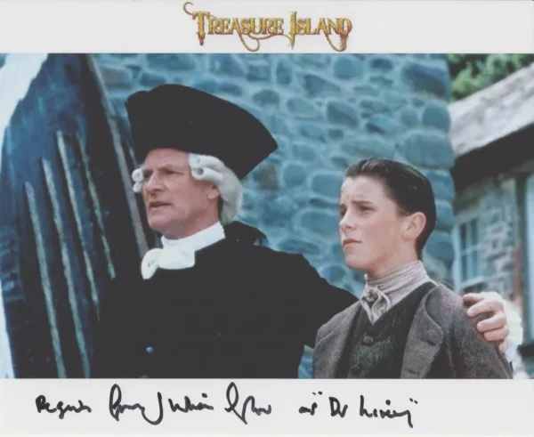 Julian Glover - Signed Photo - Treasure Island (L'isola del tesoro)