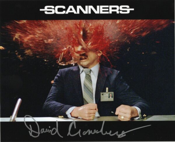 David Cronenberg - Signed Photo - Scanners (1981) BAS COA - Image 3