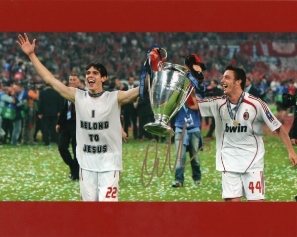 Massimo Oddo - Signed Photo - A.C. Milan - Image 3