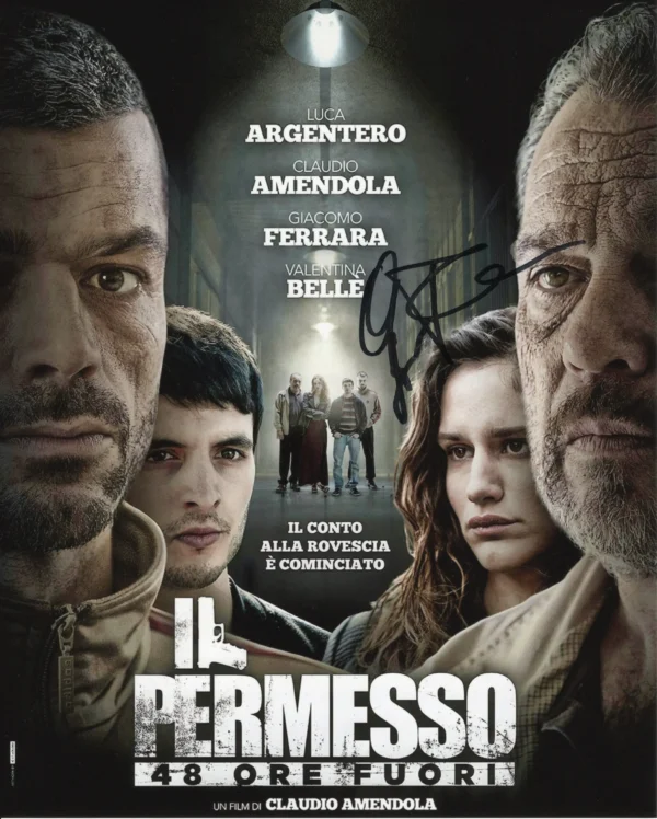 Giacomo Ferrara - Signed Photo - Il permesso - 48 ore fuori