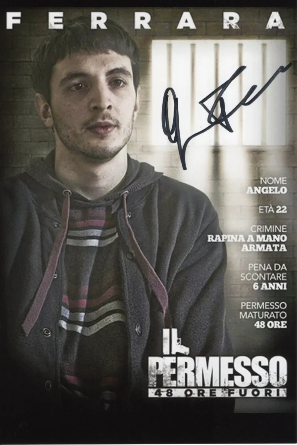 Giacomo Ferrara - Signed Photo - Il permesso - 48 ore fuori