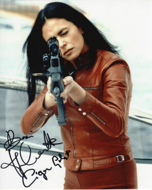 Maria Grazia Cucinotta - Signed Photo - The World Is Not Enough BAS COA - Image 2