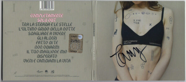 Tommaso Paradiso (Thegiornalisti) - Signed Album (CD) - Completamente Sold Out