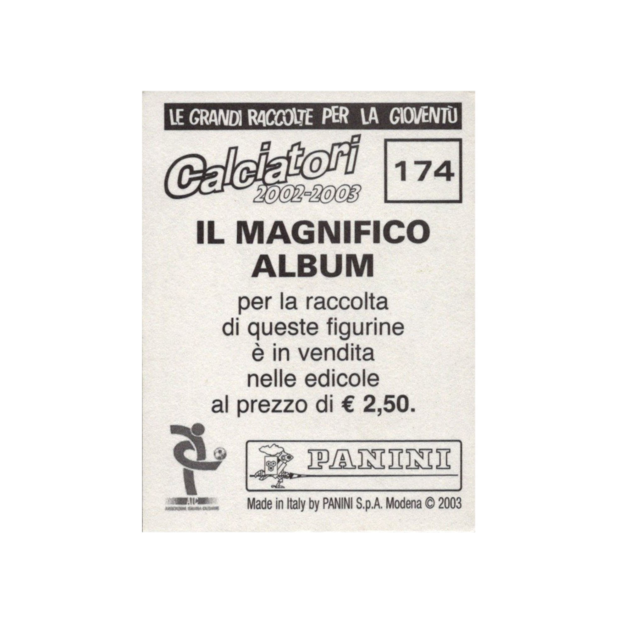 Fabio Capello - Autographed Soccer Sticker Card - Panini A.C. Milan  1978-1979