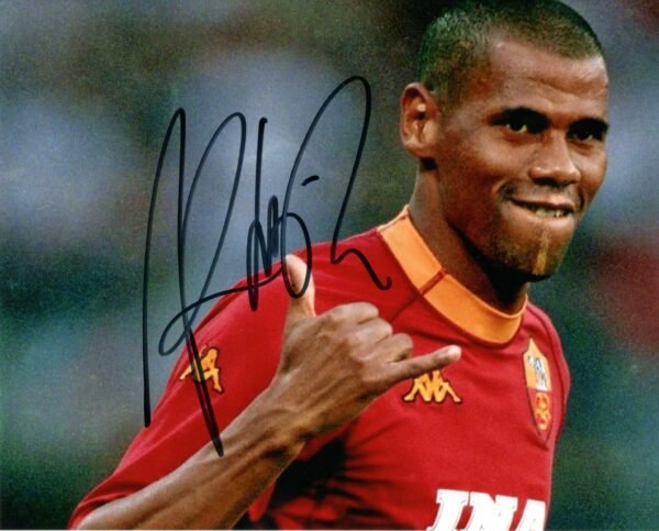 Aldair - Signed Photo - Soccer (A.S. Roma) - Image 2