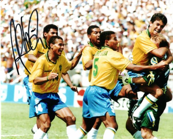 Aldair - Signed Photo - Soccer (Brazil National Football Team) - Image 2