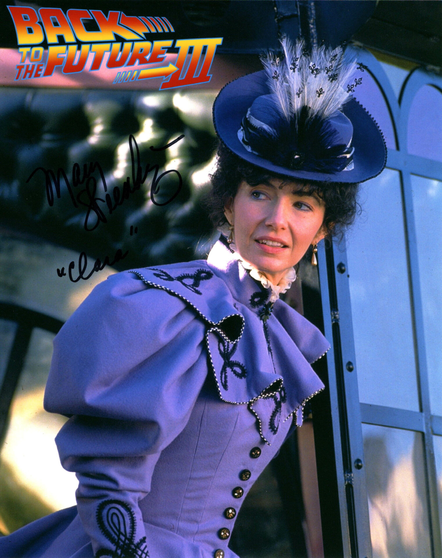 Mary Steenburgen Signed Photo Back To The Future Part III SignedForCharity
