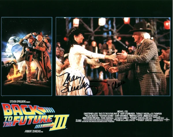 Mary Steenburgen - Signed Photo - Back to the Future Part III