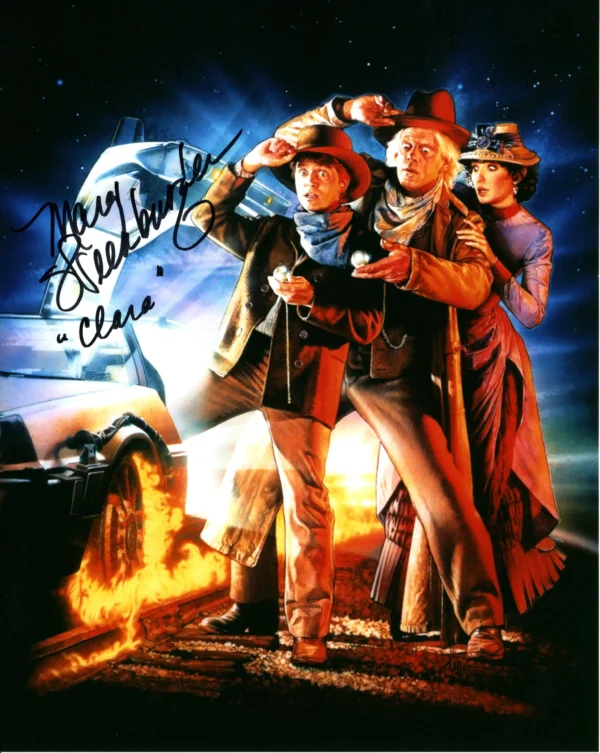 Mary Steenburgen - Signed Photo - Back to the Future Part III BAS COA - Image 2