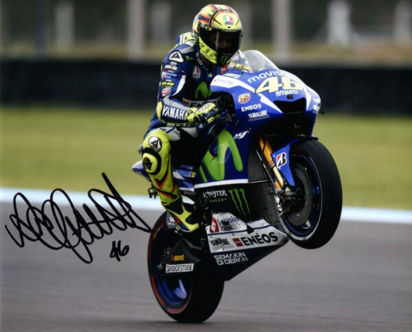 Valentino Rossi – Signed Photo – Moto Gp - SignedForCharity