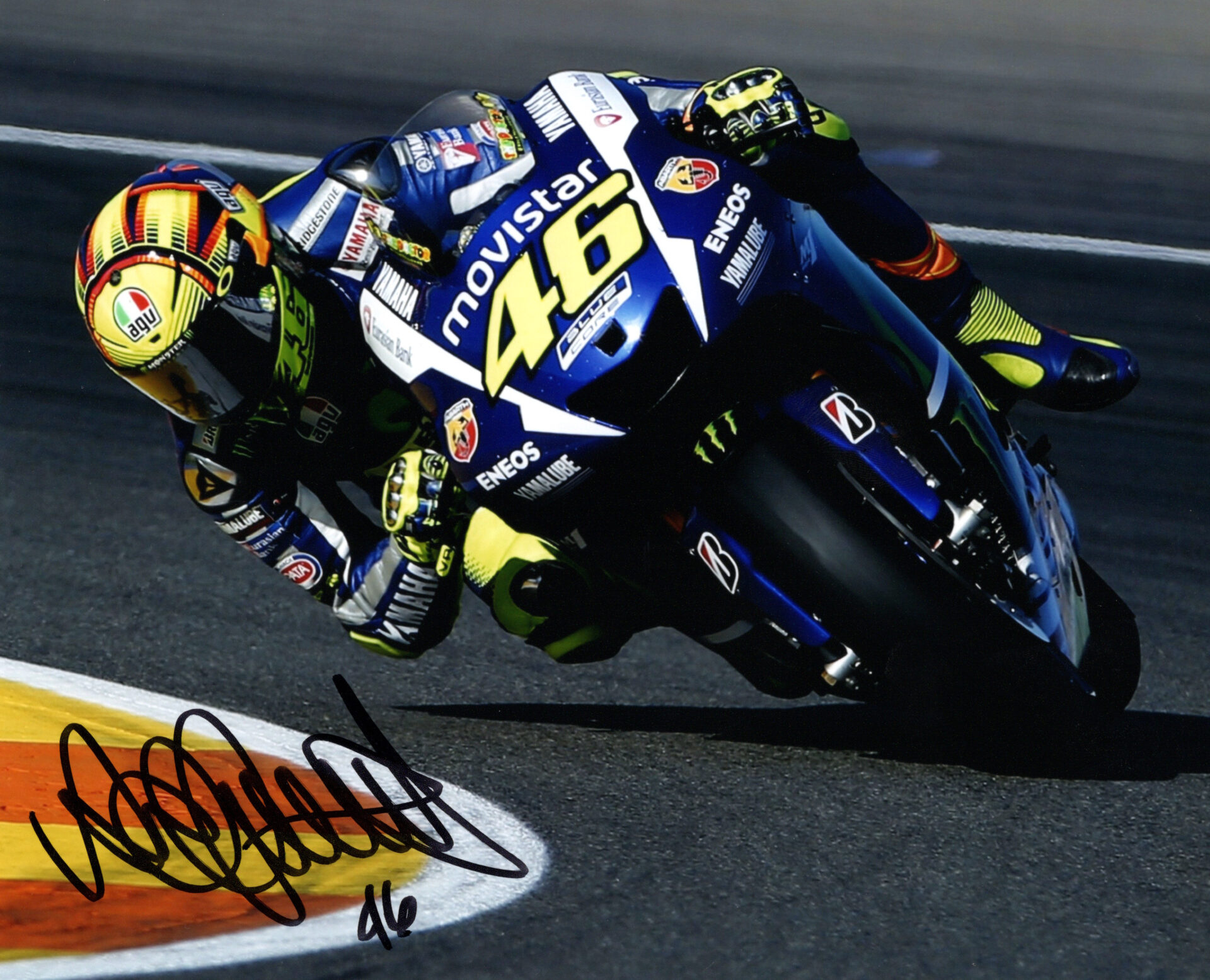 Fabio Quartararo 2022 Catalunya Photo - Autographed Collectables