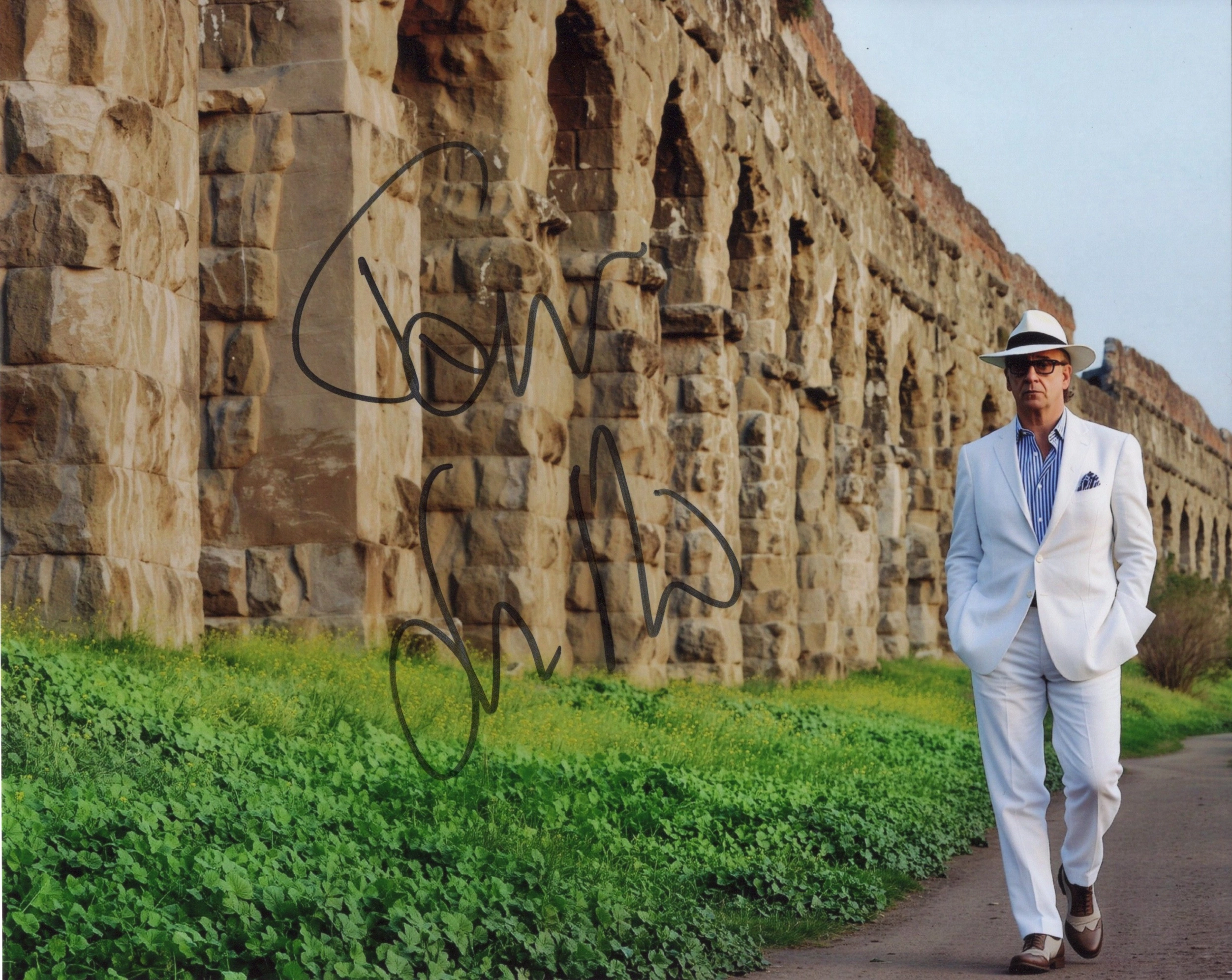 Toni Servillo - Signed Photo - La grande bellezza