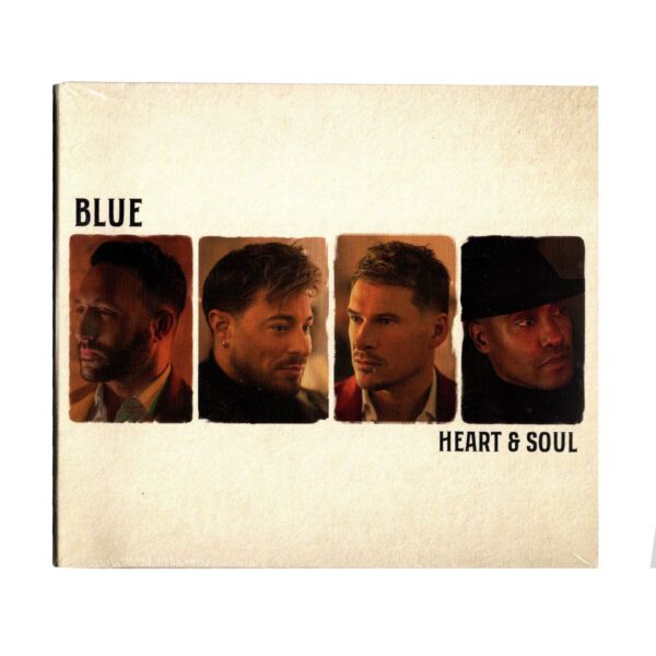 Blue Cd Heart & Soul with hand signed card (card autografata)
