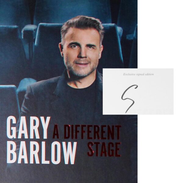 Book Different Stage: Gary Barlow: Signed by the Author